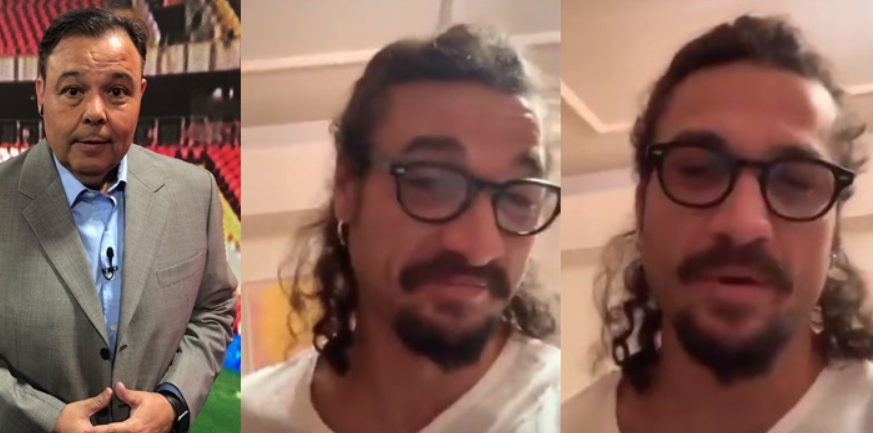 Daniel Osvaldo y Marcelo Palacios