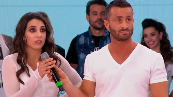 Cinthia Fernández y Martín Baclini