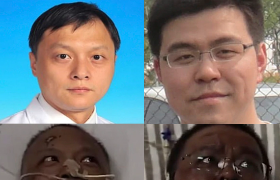 Doctores chinos cambio de piel
